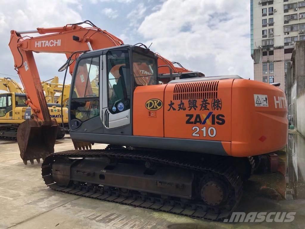 Hitachi zx210 Pásová rýpadla
