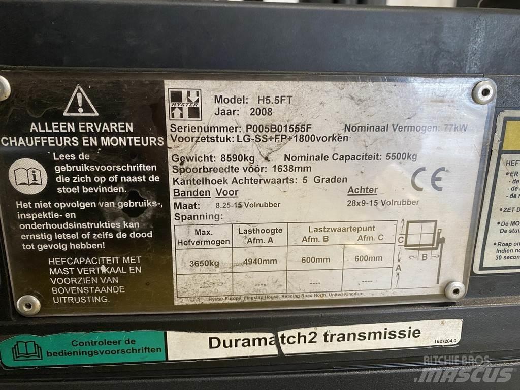 Hyster H5.5FT LPG vozíky