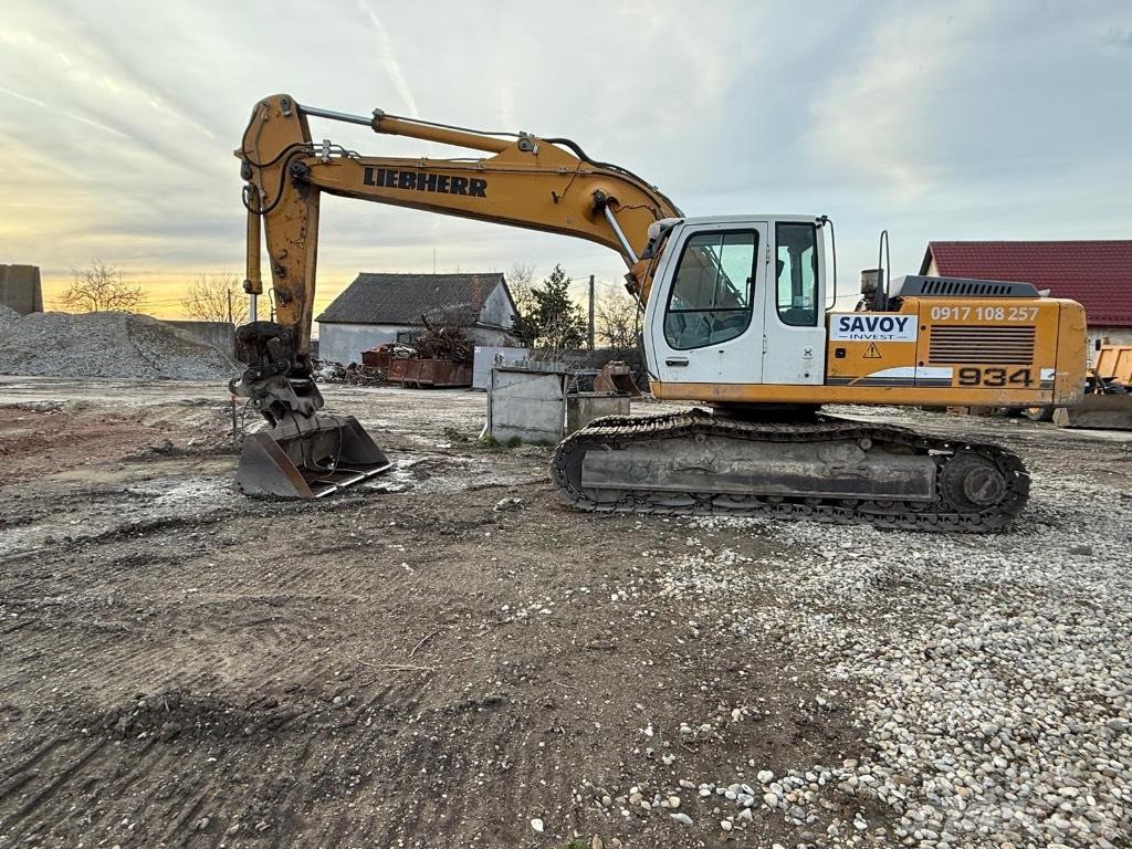 Liebherr R 934 C Pásová rýpadla