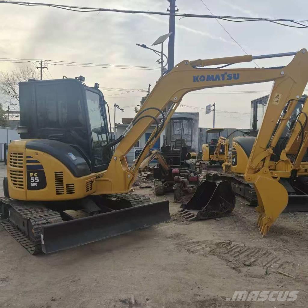 Komatsu PC 55 Pásová rýpadla