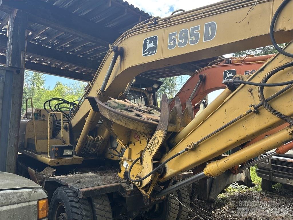 DEERE 595D Kolová rýpadla
