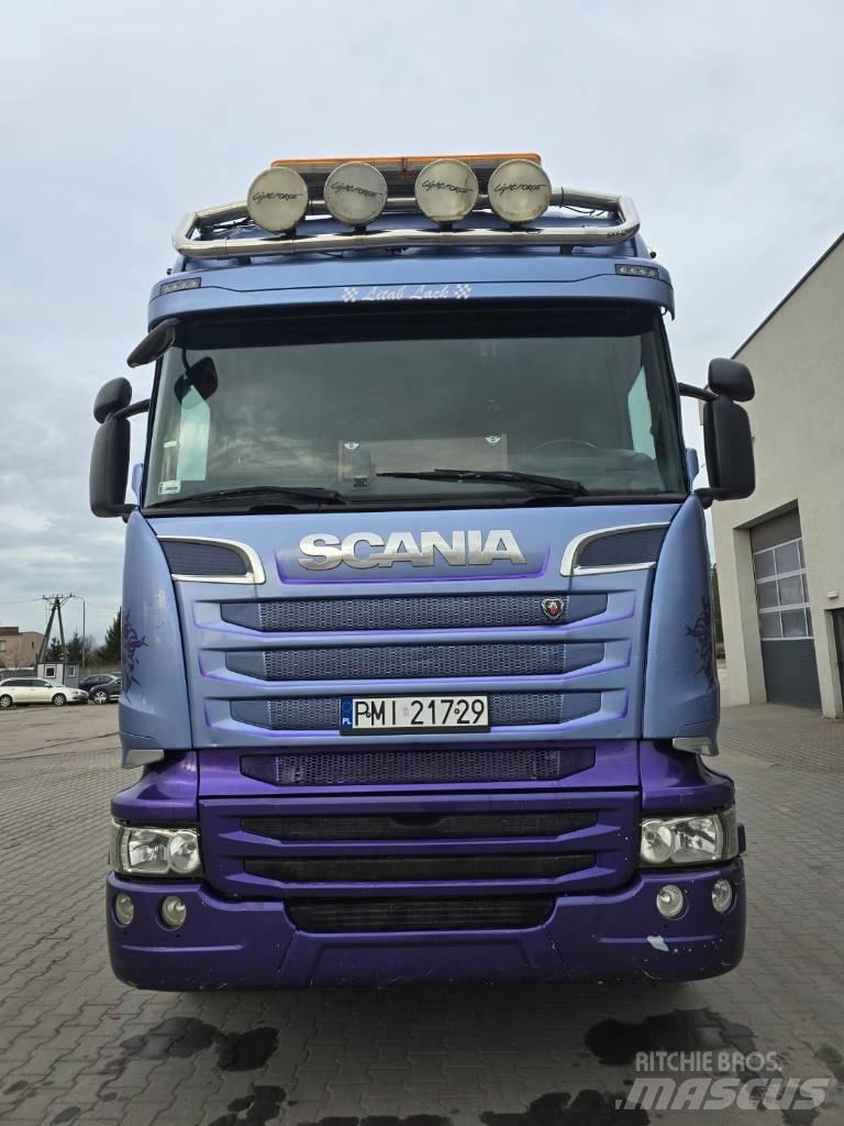 Scania R 580 Vozy na přepravu kmenů