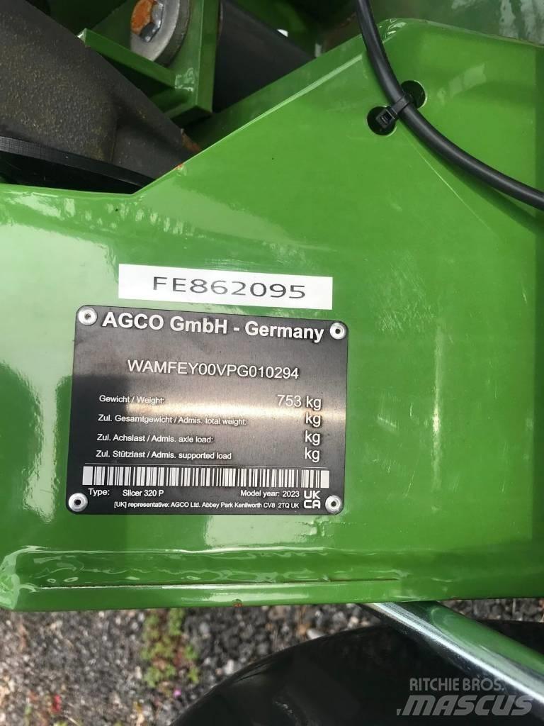 Fendt Slicer 320 P Žací stroje