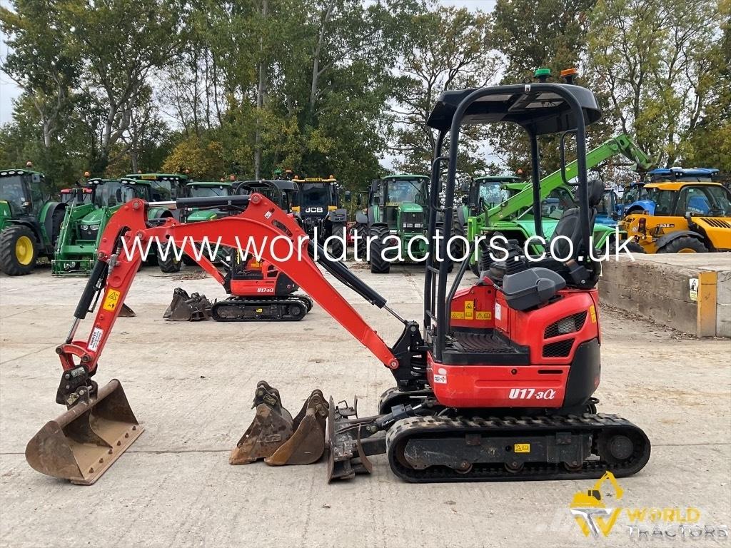 Kubota U 17-3 Mini rýpadla < 7t