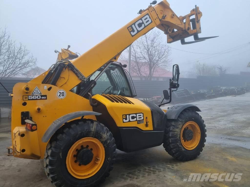 JCB 560-80 Teleskopické manipulátory
