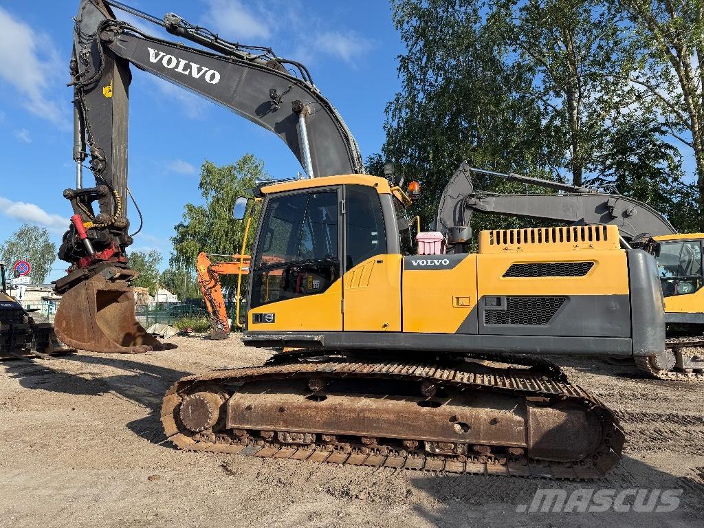 Volvo EC 250 D Pásová rýpadla