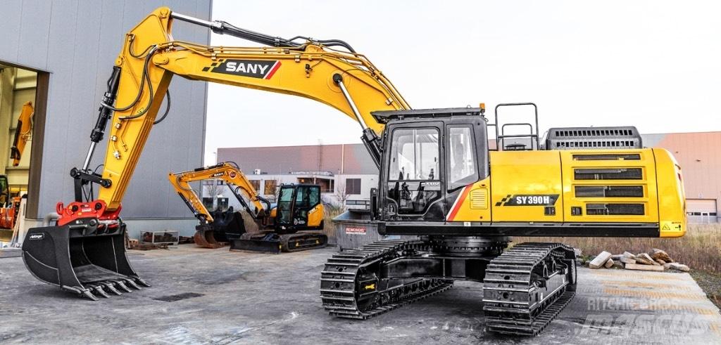 Sany SY390H Pásová rýpadla