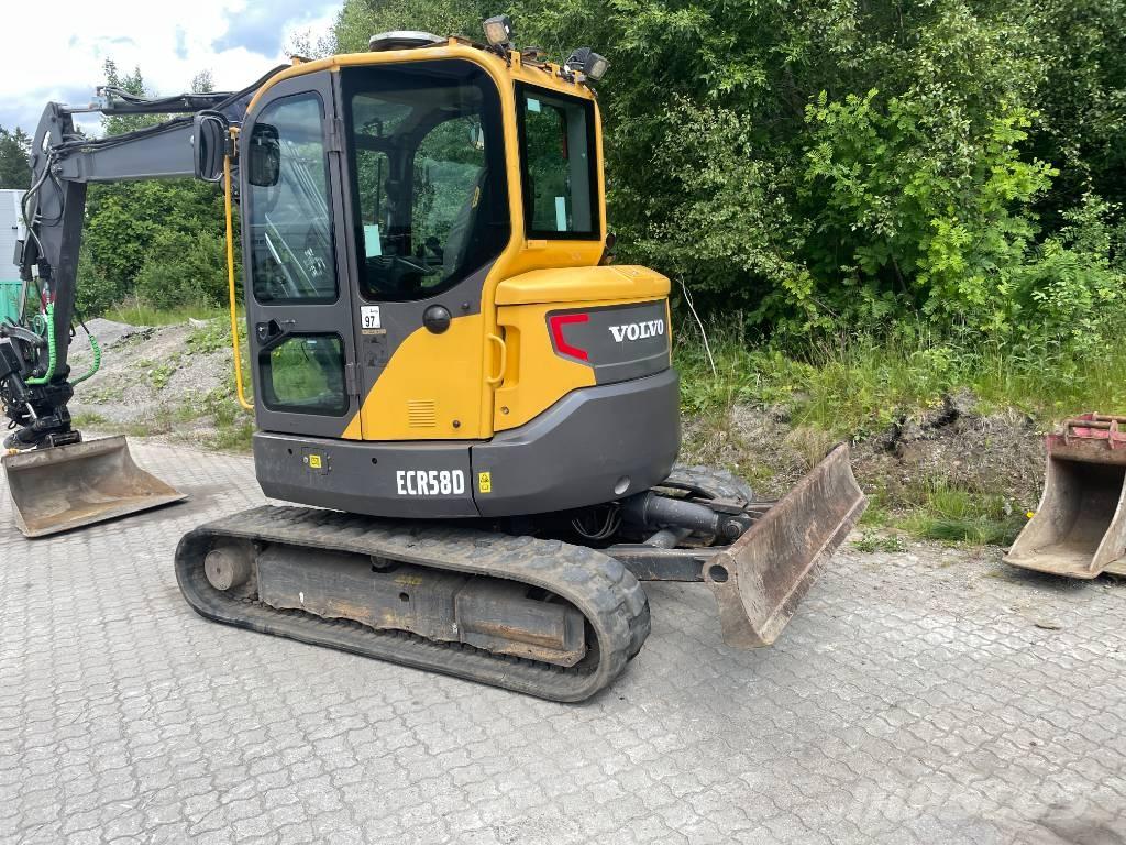 Volvo ECR58D Mini rýpadla < 7t