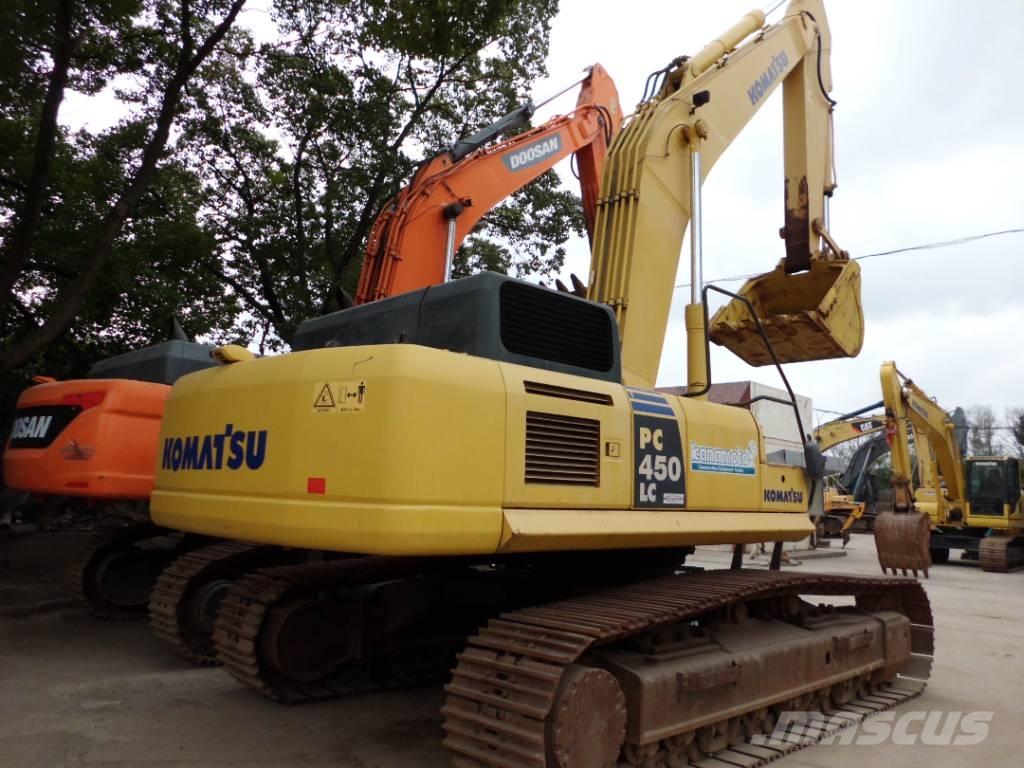 Komatsu PC 450 Pásová rýpadla