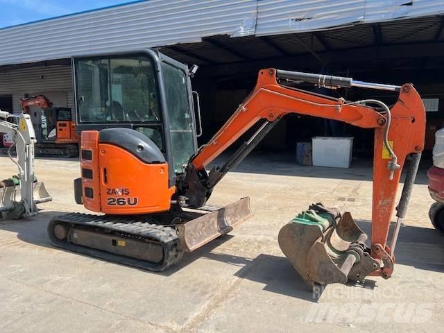 Hitachi ZX 26 Mini rýpadla < 7t