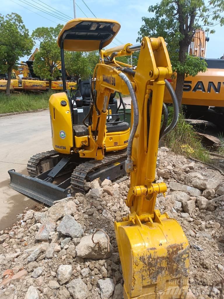 Komatsu PC 20 Pásová rýpadla