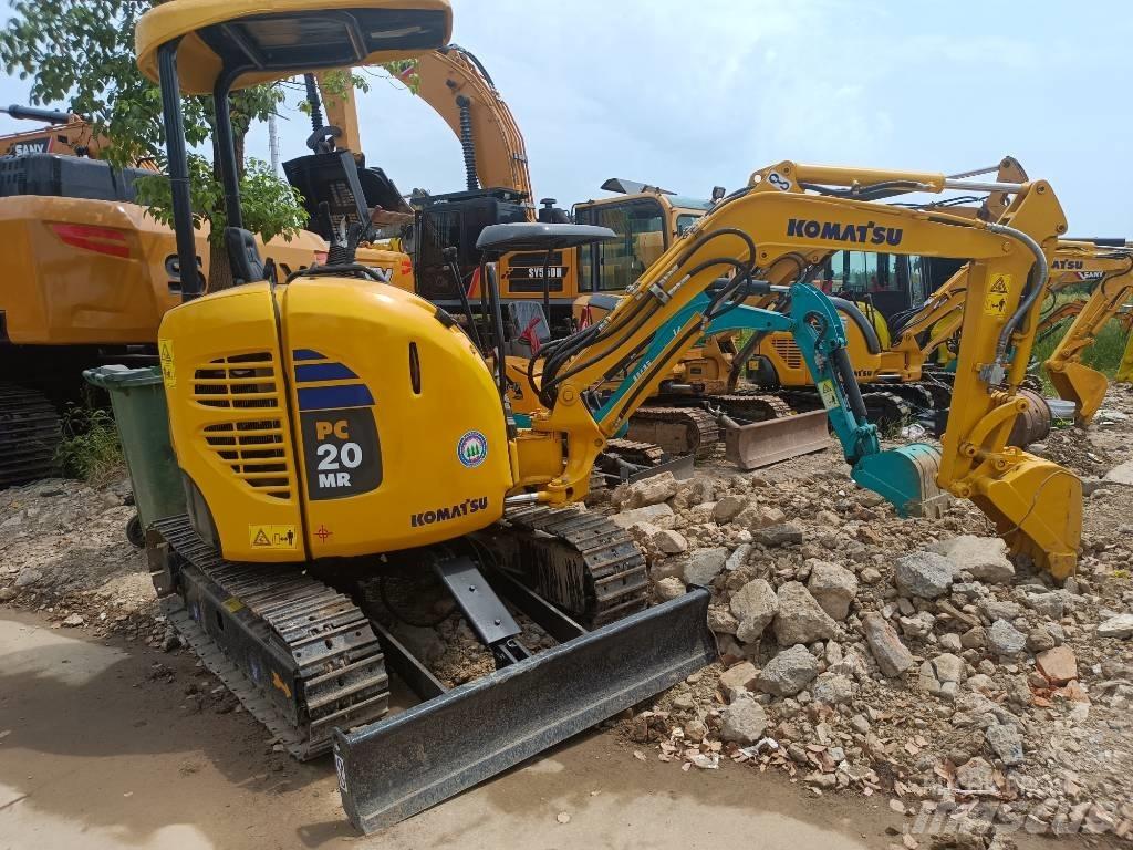 Komatsu PC 20 Pásová rýpadla