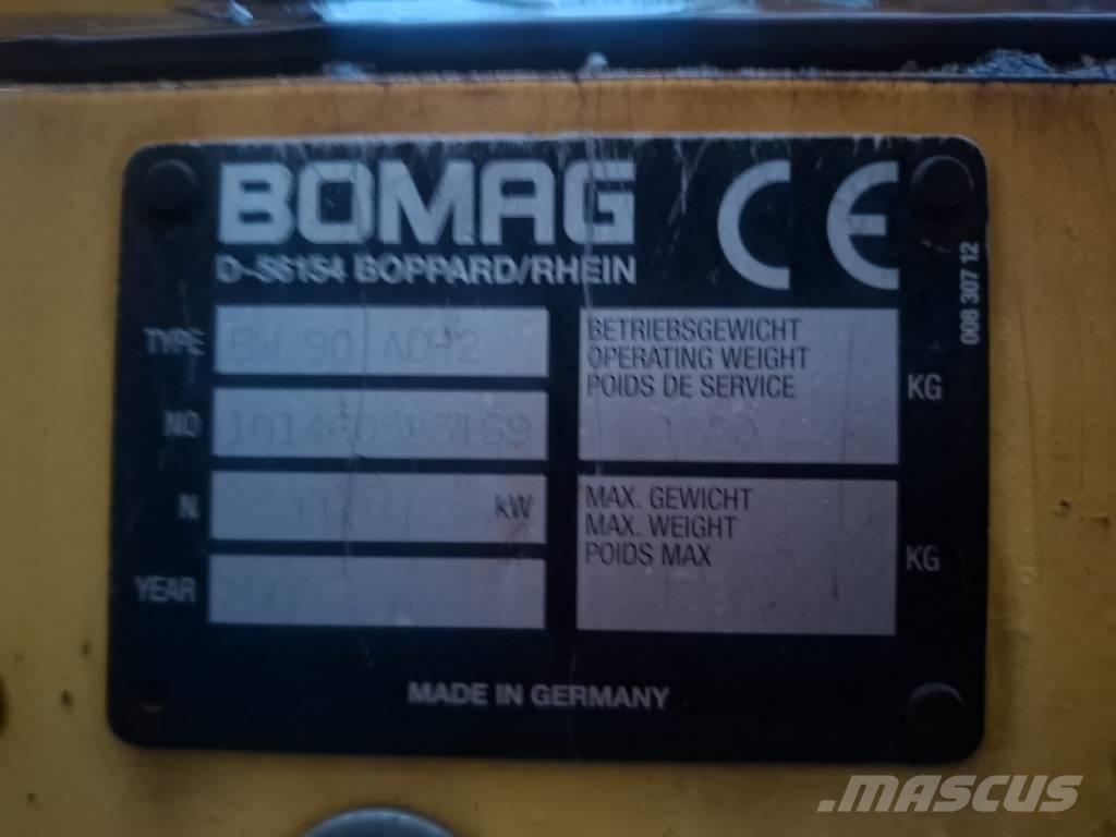 Bomag BW 90 AD-2 Tandemové válce