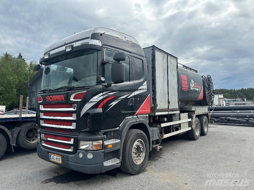 Scania R470 6x2 Kombinované/Čerpací cisterny