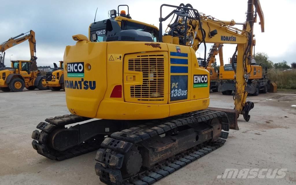 Komatsu PC138 USB11 Pásová rýpadla