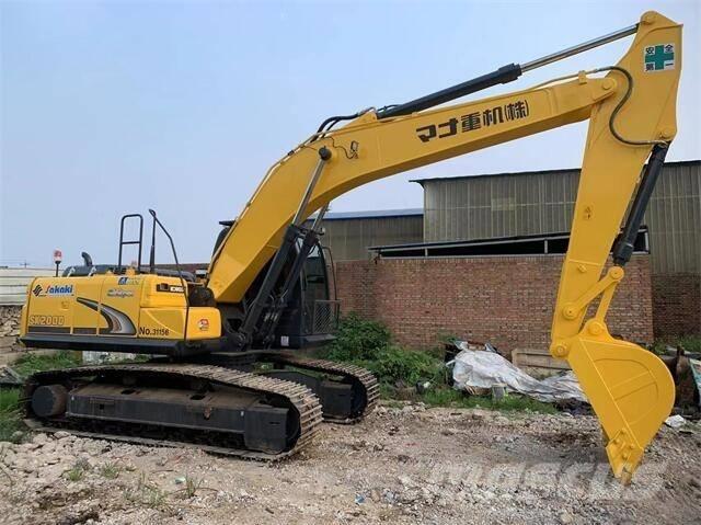 Kobelco SK 200 Pásová rýpadla