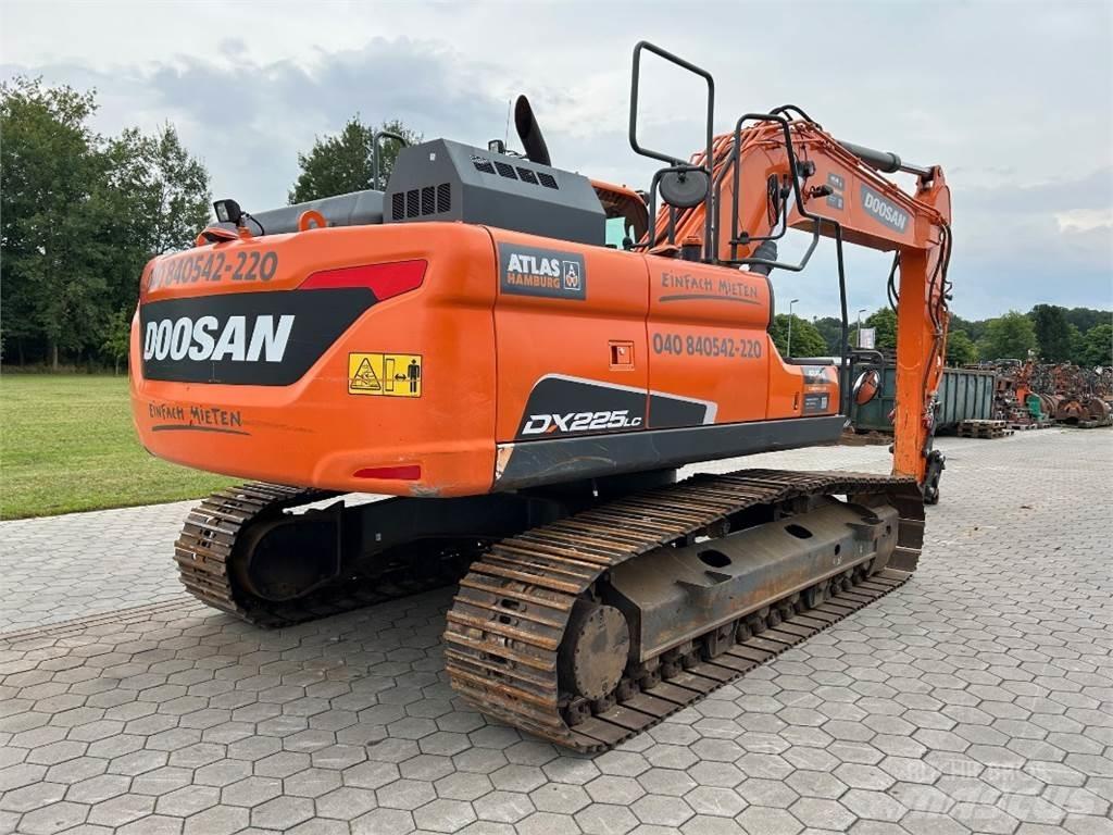 Doosan DX225LC-5 Pásová rýpadla