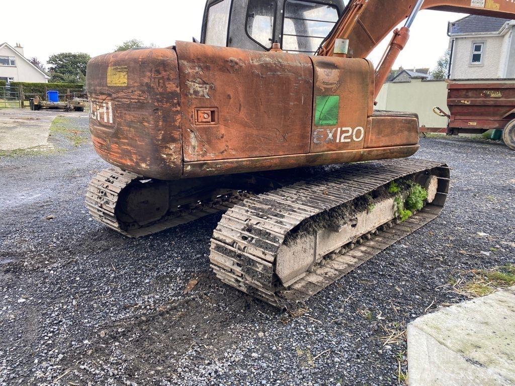 Hitachi EX 120-5 Pásová rýpadla