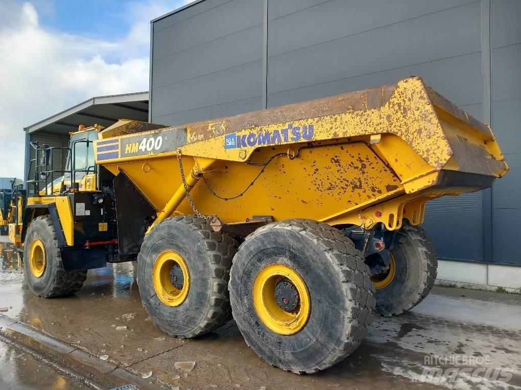 Komatsu HM400-5E0 Kloubové dempry