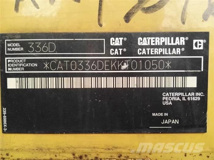 CAT 336 D Pásová rýpadla