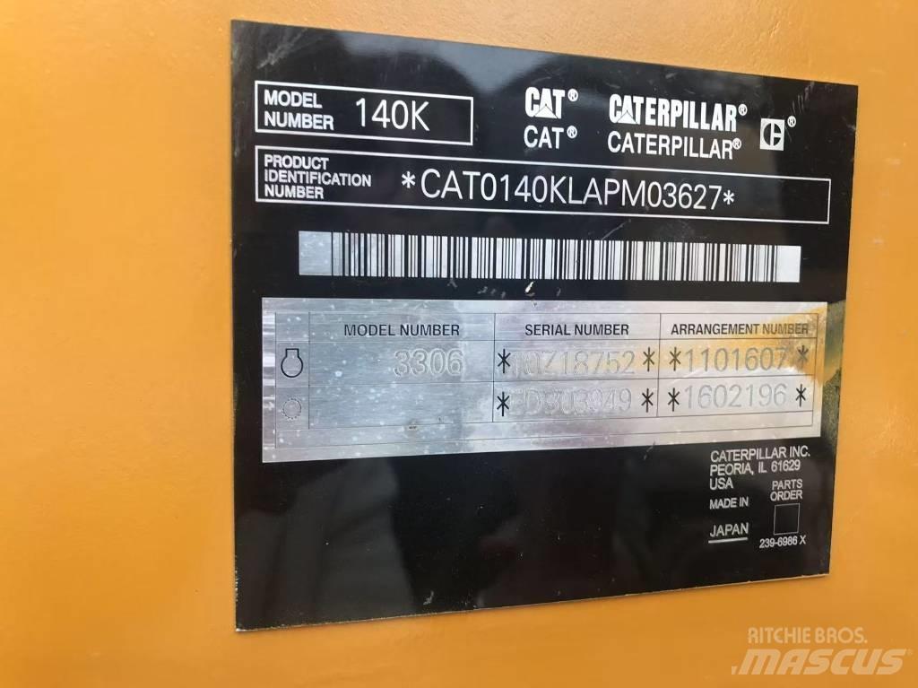 CAT 140k Grejdry