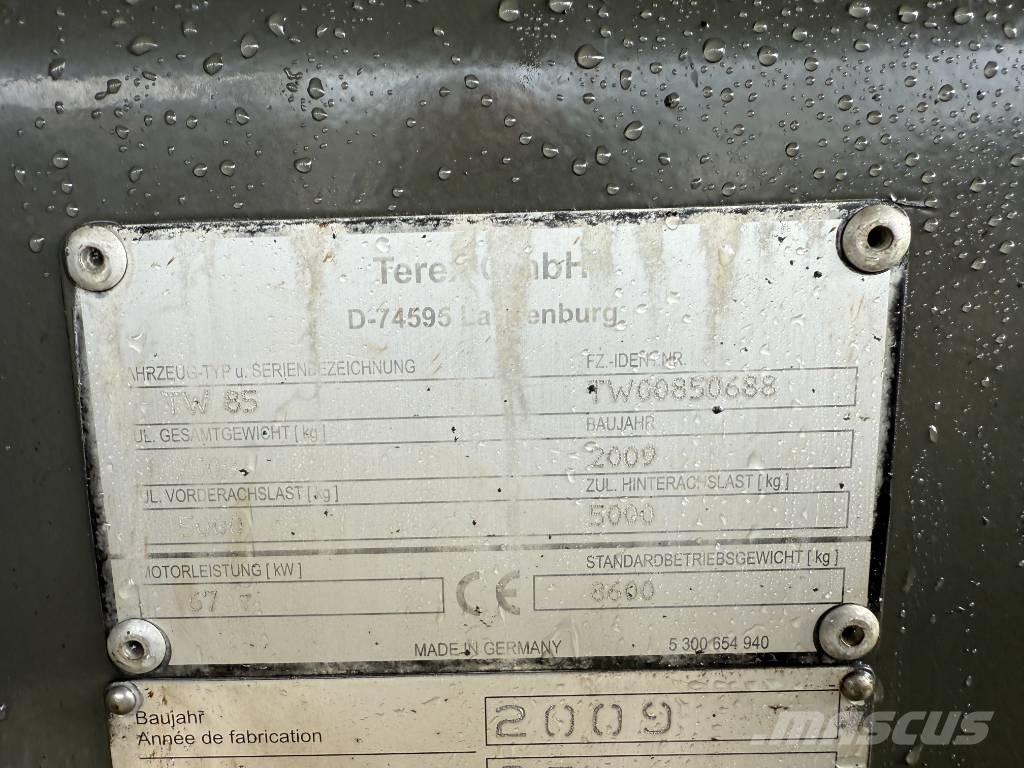 Terex TW 85 Kolová rýpadla