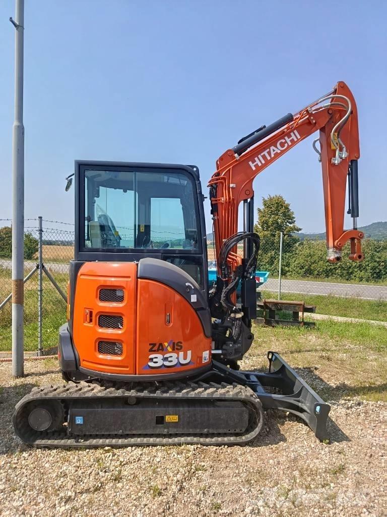 Hitachi ZX33U Pásová rýpadla