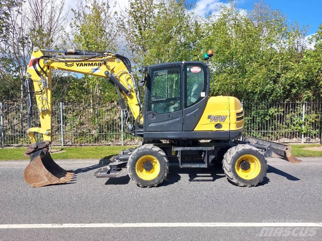 Yanmar B95W Kolová rýpadla