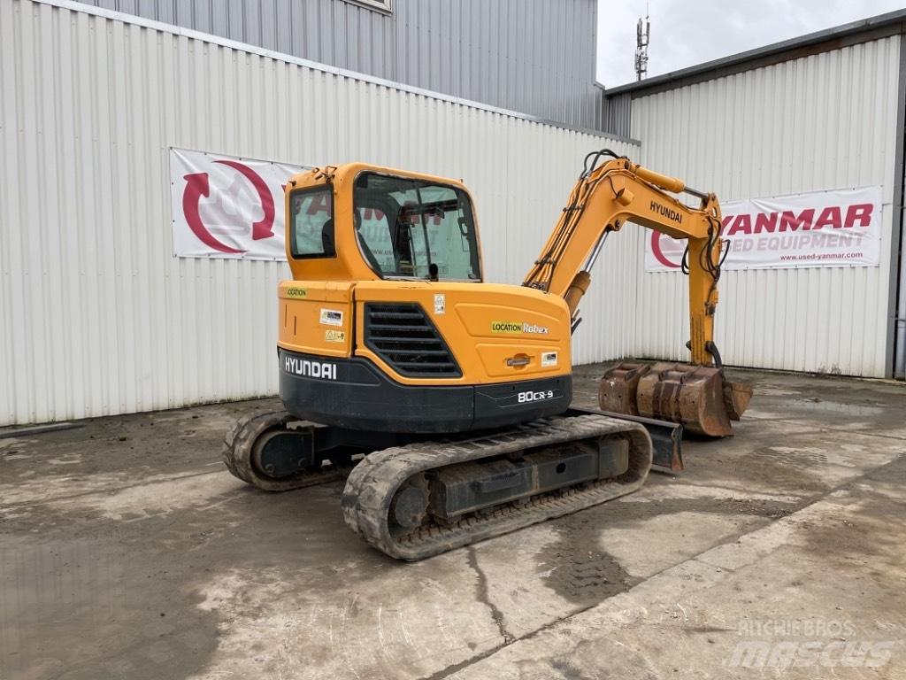 Hyundai R80CR-9 Midi rýpadla 7t - 12t