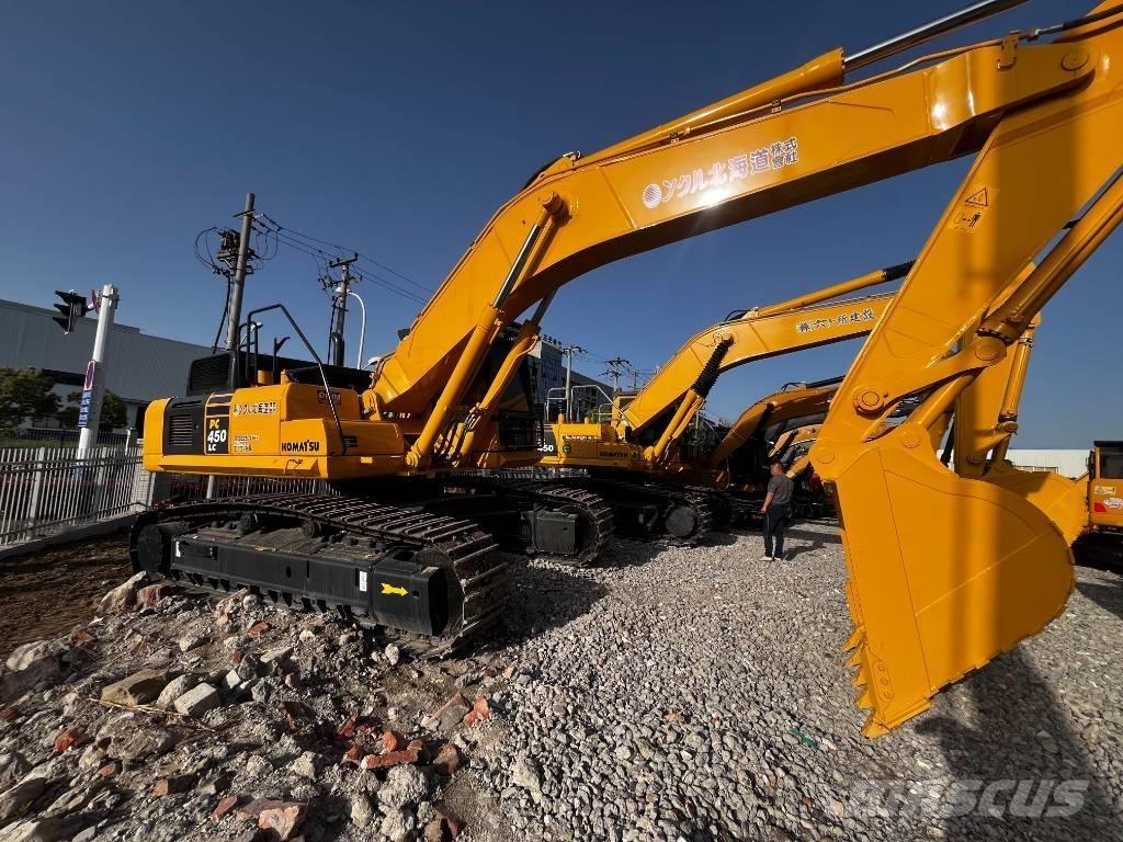 Komatsu PC 450 Pásová rýpadla
