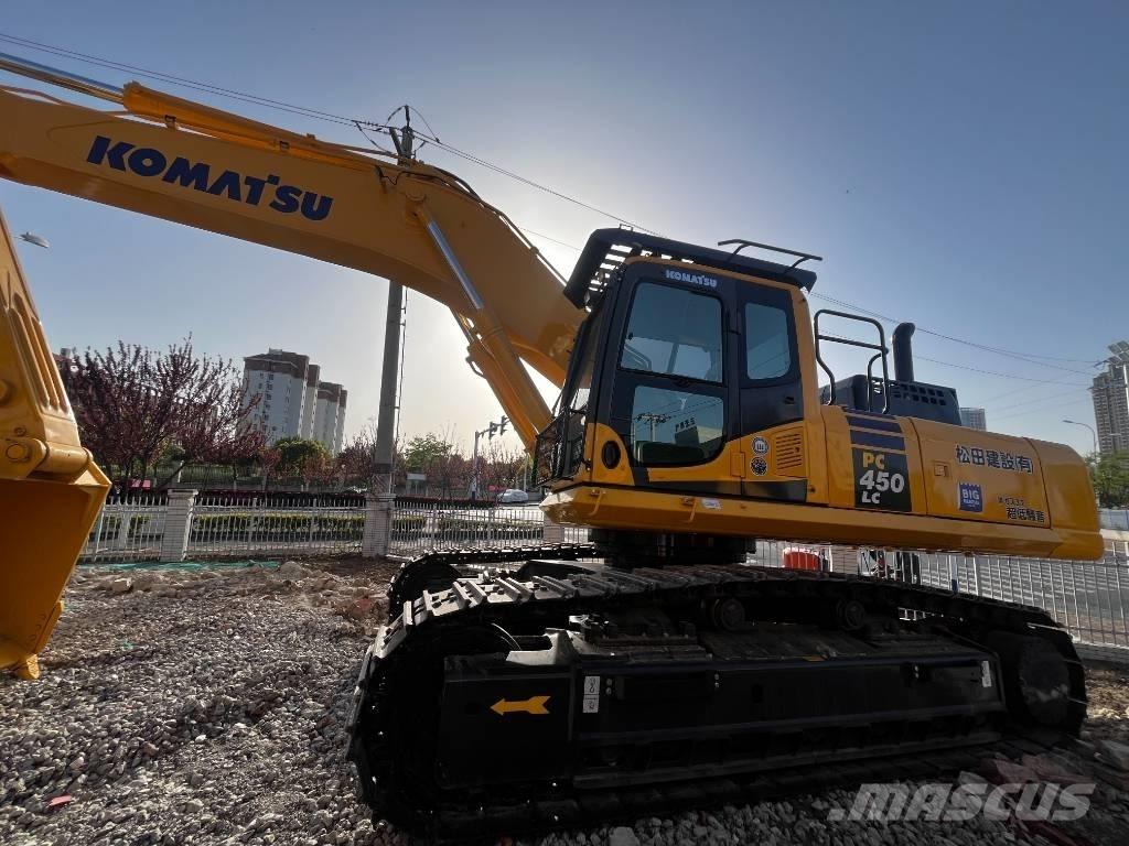 Komatsu PC 450 Pásová rýpadla