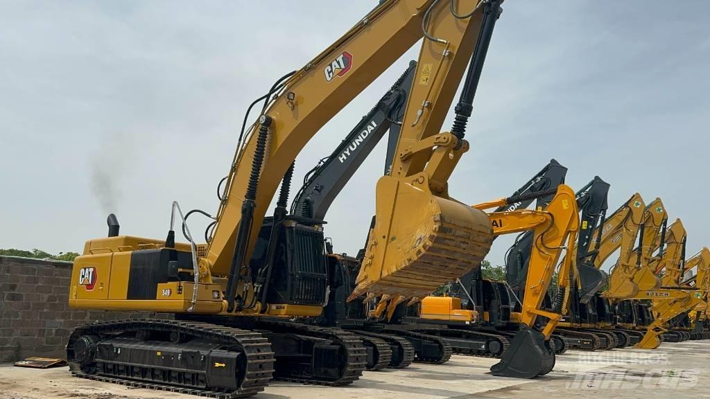 CAT 349 D Pásová rýpadla