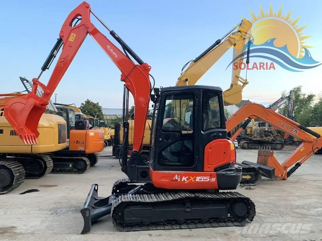 Kubota KX 165-5 Pásová rýpadla