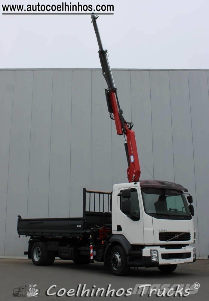 Volvo FL 240 + HMF 635 Sklápěče