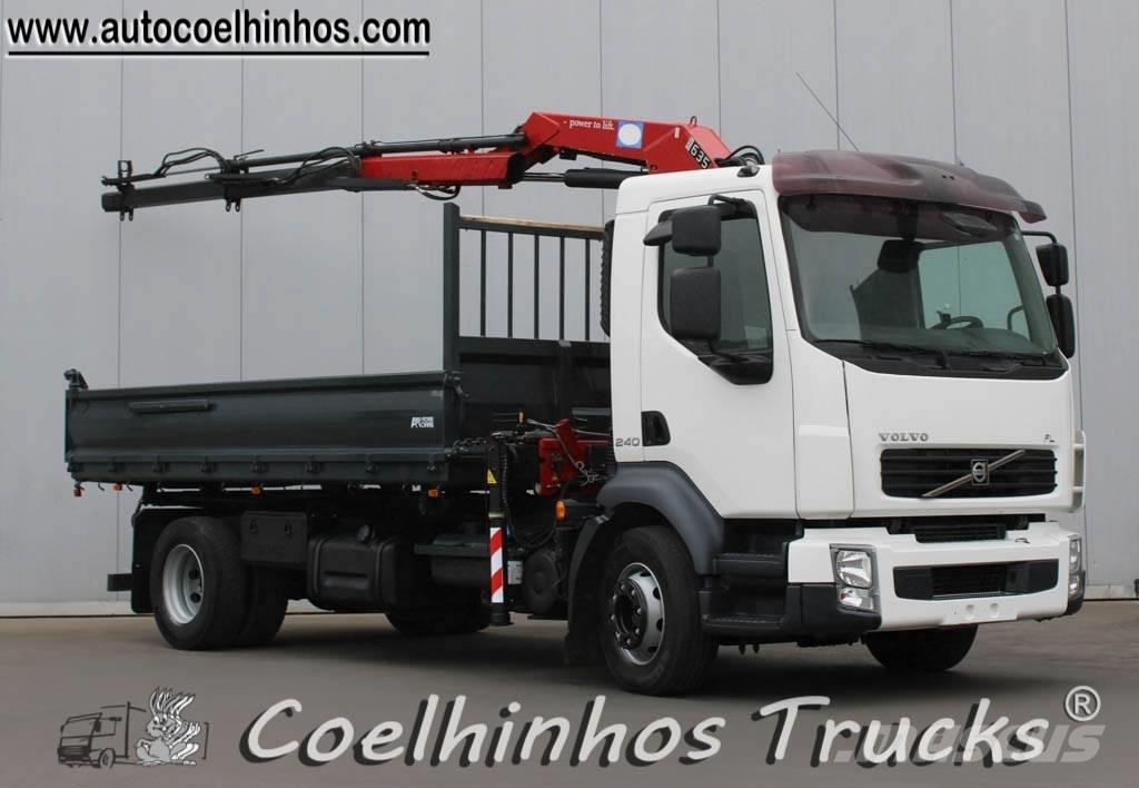 Volvo FL 240 + HMF 635 Sklápěče
