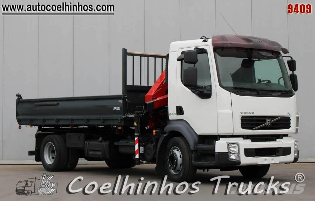 Volvo FL 240 + HMF 635 Sklápěče