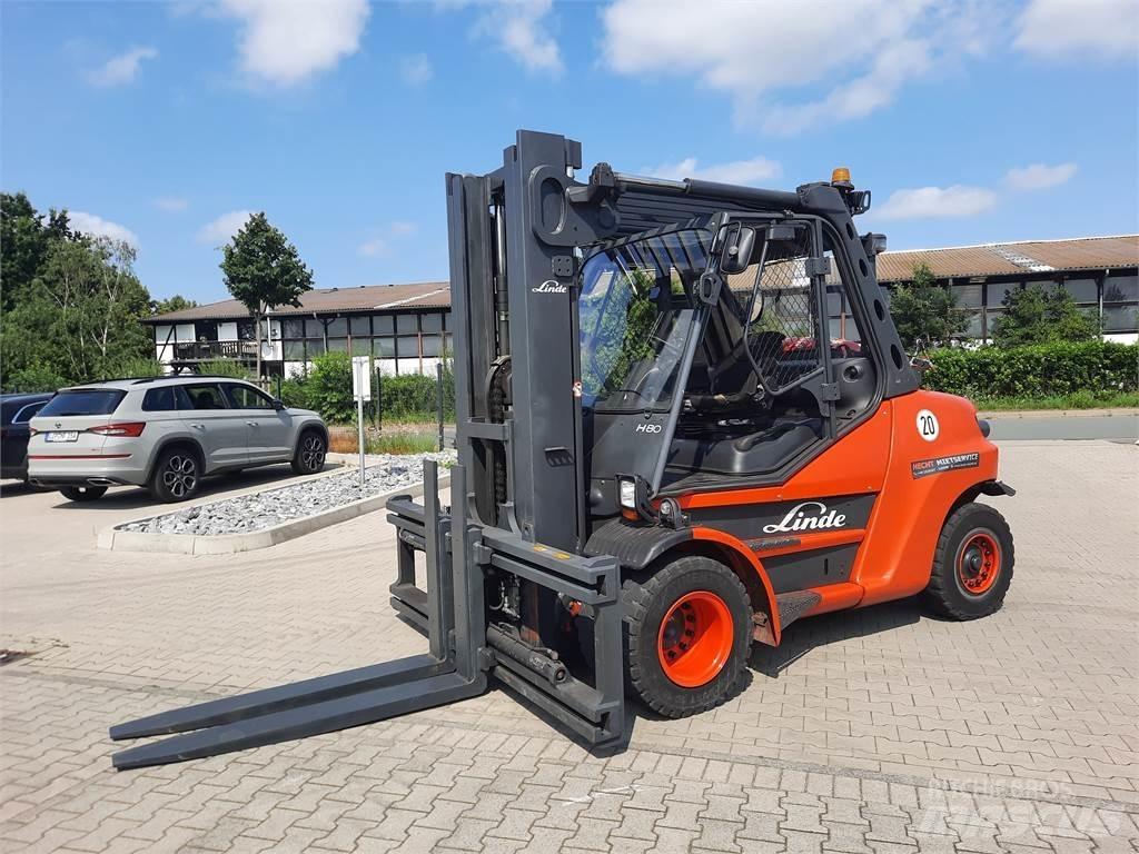 Linde H80T-900 LPG vozíky