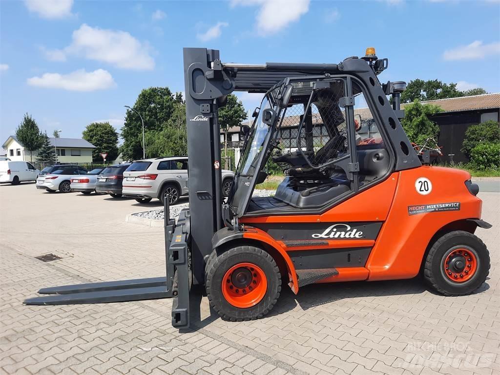 Linde H80T-900 LPG vozíky