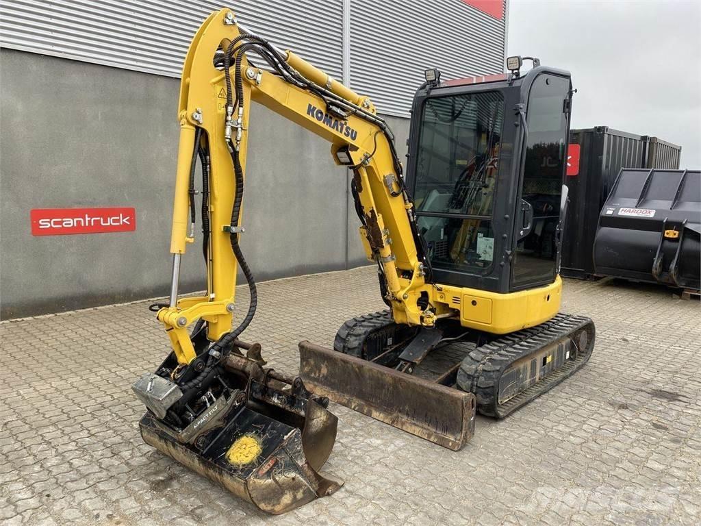Komatsu PC26MR-5 Kolová rýpadla