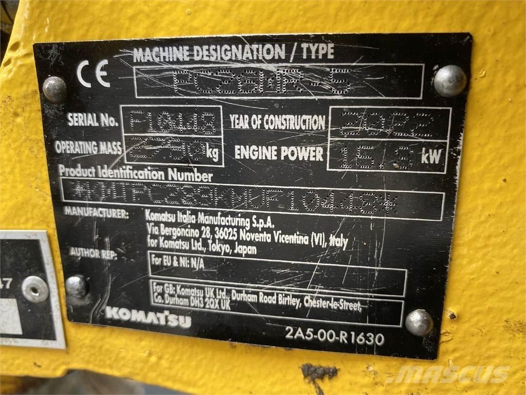 Komatsu PC26MR-5 Kolová rýpadla