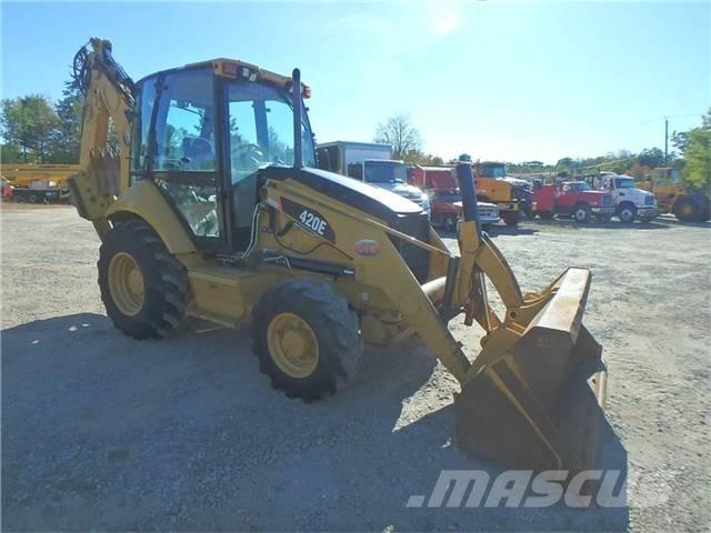CAT 420 E Rýpadlo-nakladače