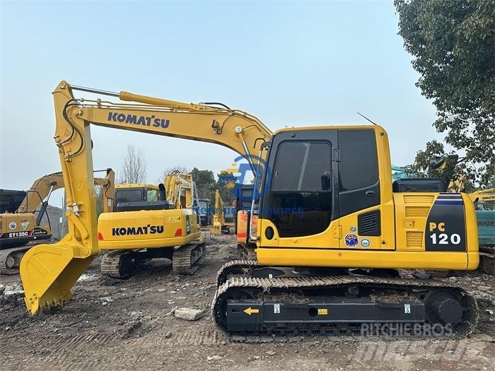 Komatsu PC 120-8 Pásová rýpadla