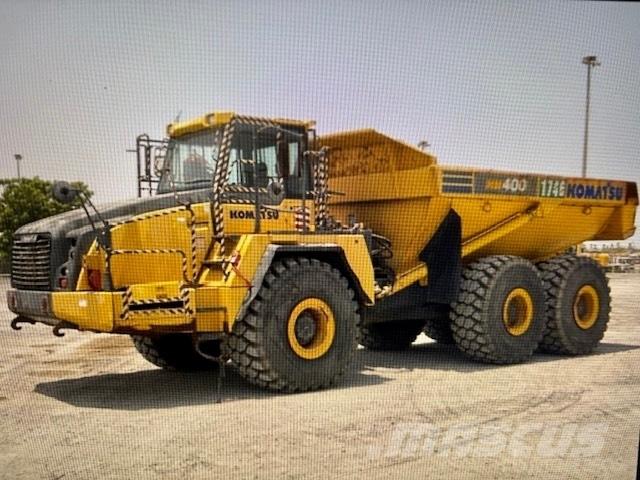 Komatsu HM 400-E Kloubové dempry
