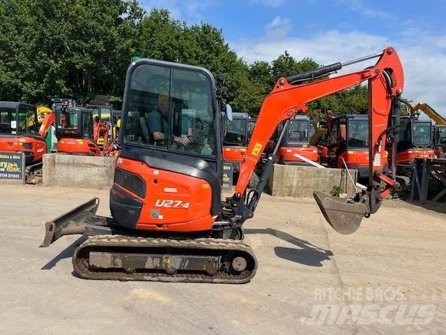 Kubota U 27-4 Mini rýpadla < 7t