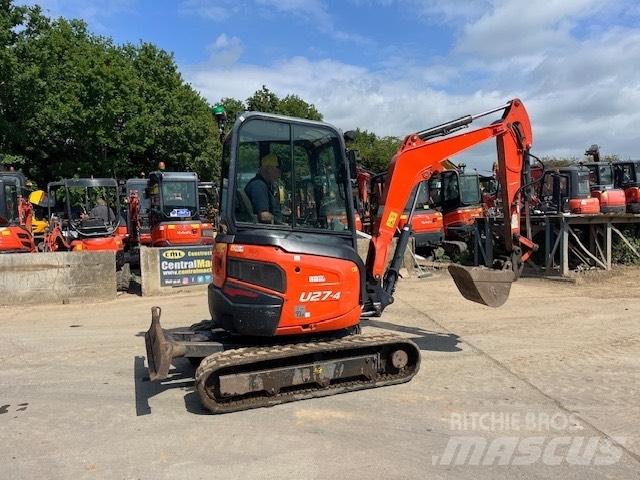 Kubota U 27-4 Mini rýpadla < 7t