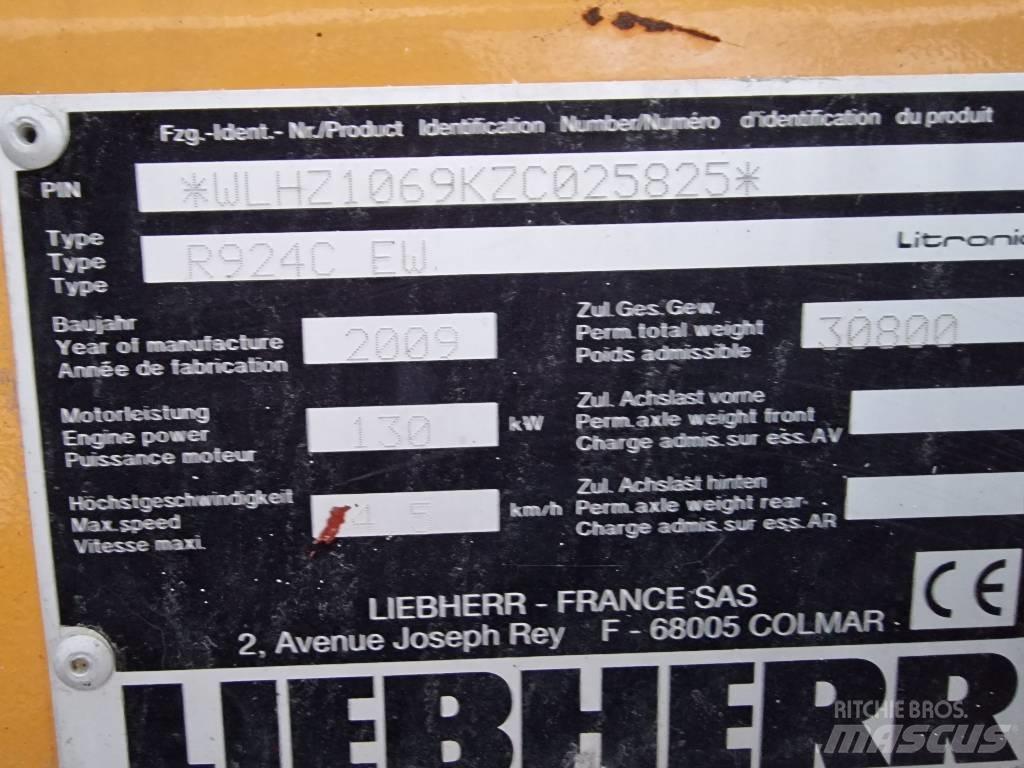 Liebherr R 924 C EW Stroje pro manipulaci s odpadem