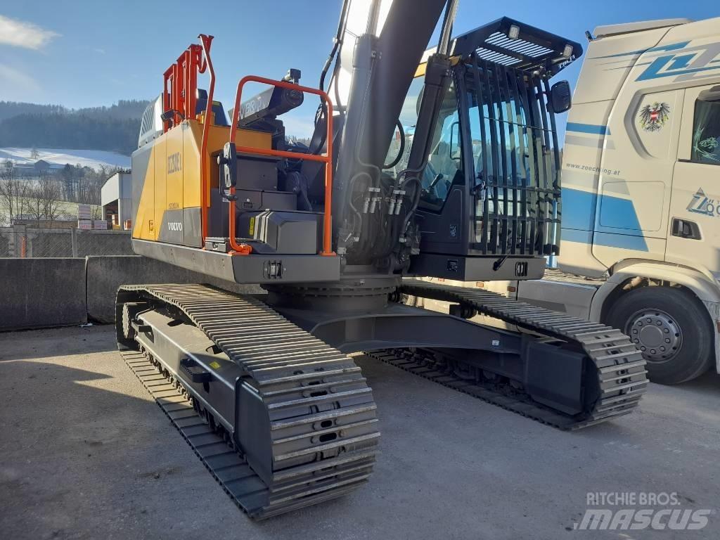 Volvo EC 250 EL Pásová rýpadla