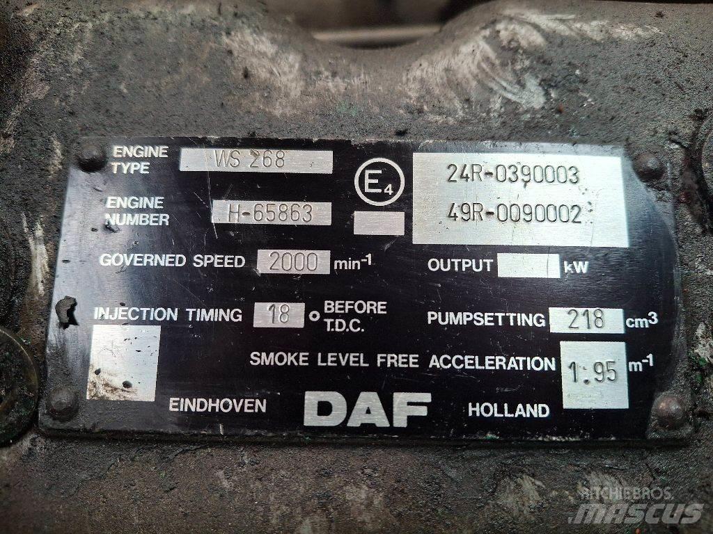 DAF WS268 Motory