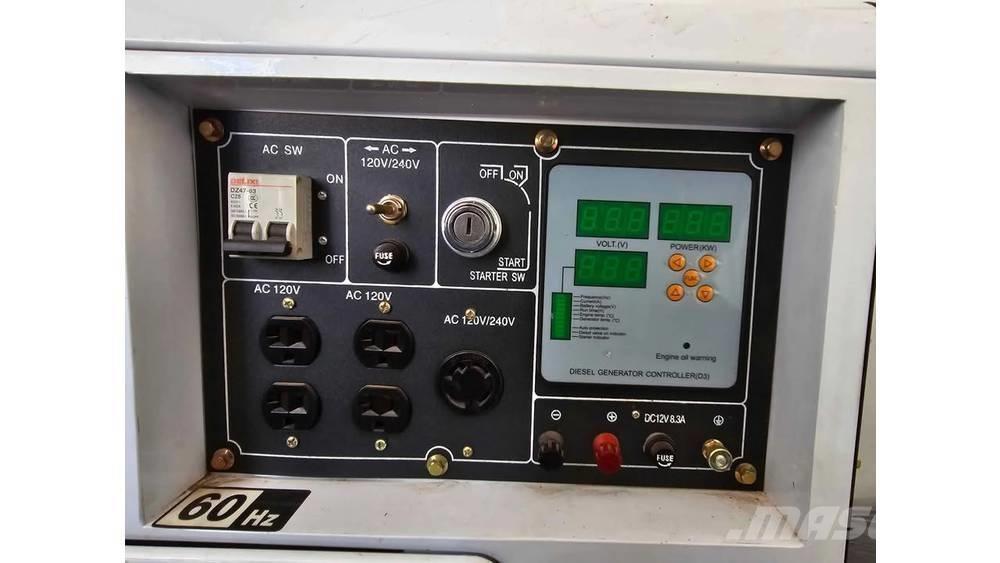 Mustang 6500 DP Naftové generátory