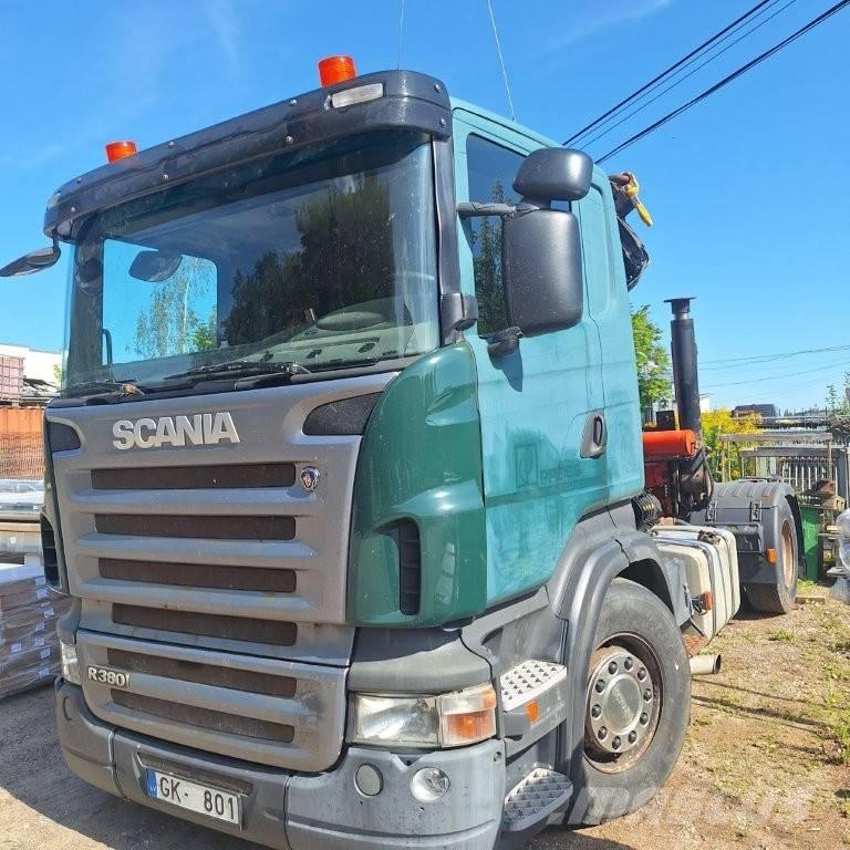 Scania R 380 Autojeřáby, hydraulické ruky